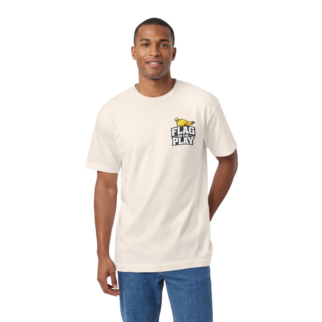 Flag On The Play Tee — "Don't Just Look At It. Huh Have Some!" Graphic T‑Shirt