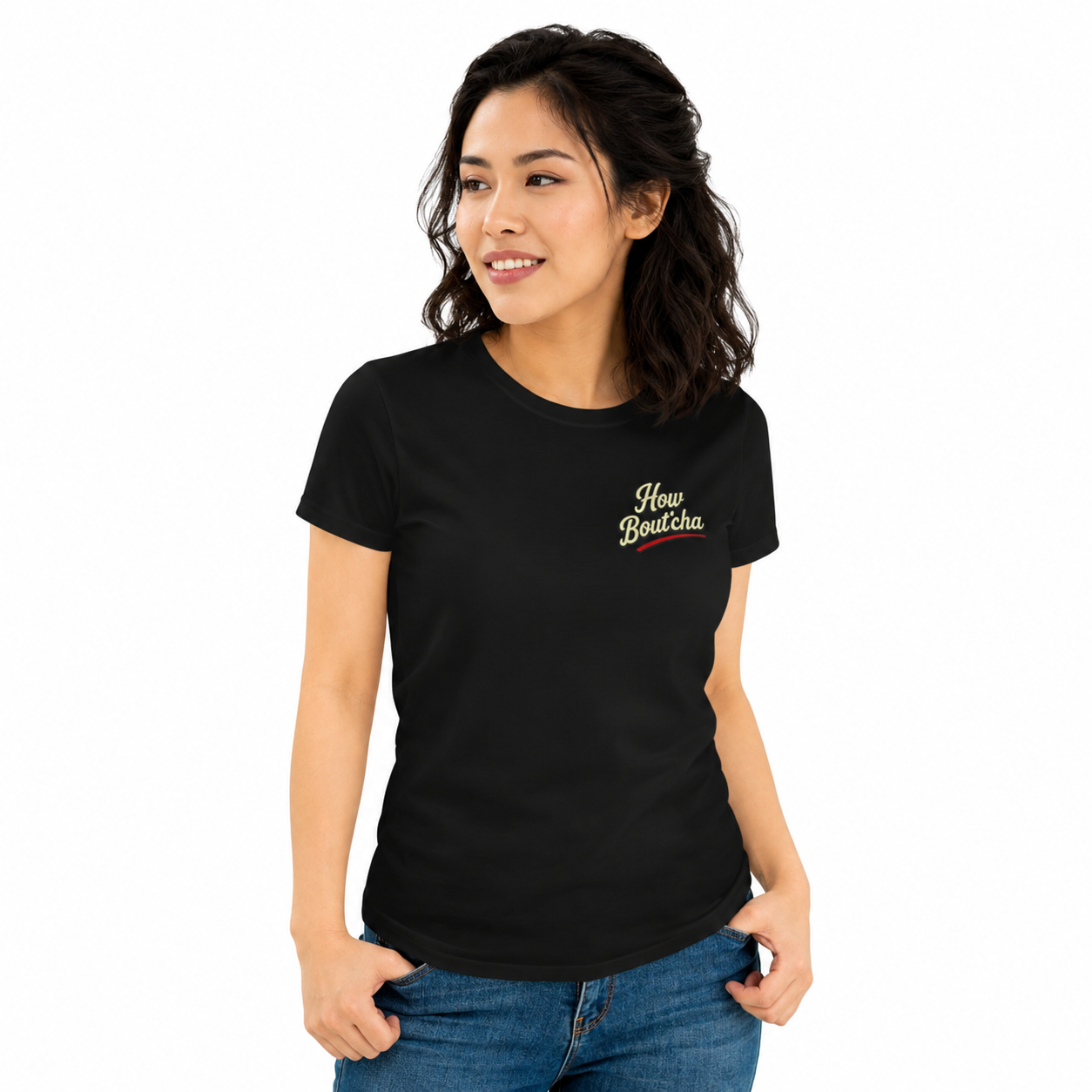 How Bout'cha Tee — "Don't Just Look At It. Huh Have Some!" Graphic T‑Shirt